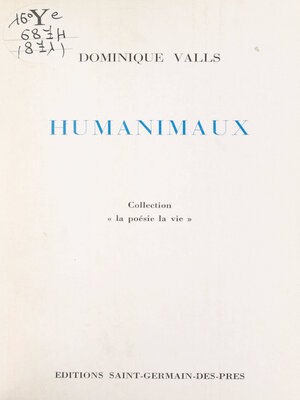 cover image of Humanimaux